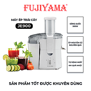  Máy Ép Trái Cây Đa Năng Fujiyama JE900 4 Trong 1 Công Suất 500W Cối 1.5L