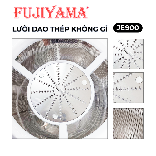  Máy Ép Trái Cây Đa Năng Fujiyama JE900 4 Trong 1 Công Suất 500W Cối 1.5L