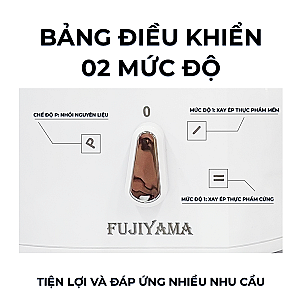  Máy Ép Trái Cây Đa Năng Fujiyama JE900 4 Trong 1 Công Suất 500W Cối 1.5L