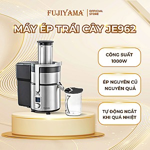  Máy Ép Trái Cây Fujiyama JE962 - Thân Thép Không Gỉ - Công Suất 1000W