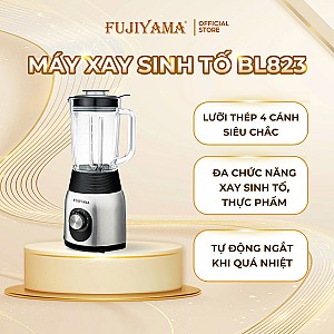 Máy Xay Sinh Tố Fujiyama BL823- Cối Thủy Tinh 1.5L - Công Suất 600W