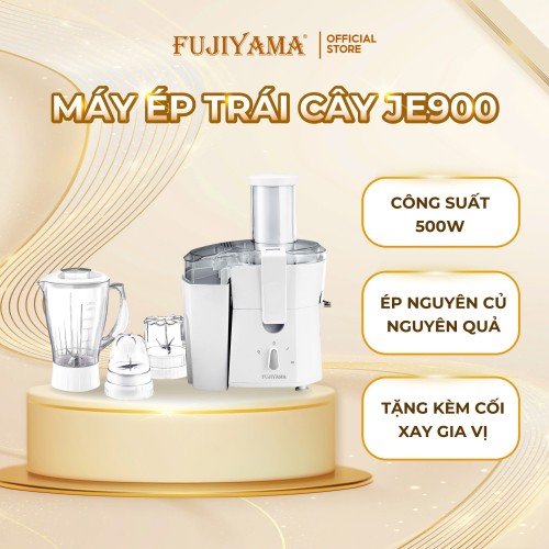  Máy Ép Trái Cây Đa Năng Fujiyama JE900 4 Trong 1 Công Suất 500W Cối 1.5L