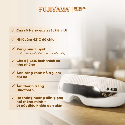 Máy Massage Mắt FUJIYAMA FM1610