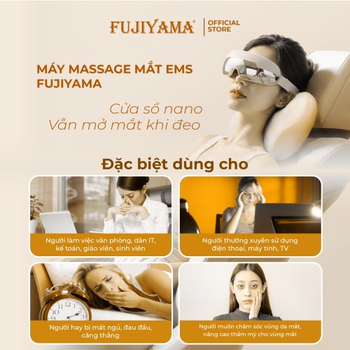 Máy Massage Mắt FUJIYAMA FM1610