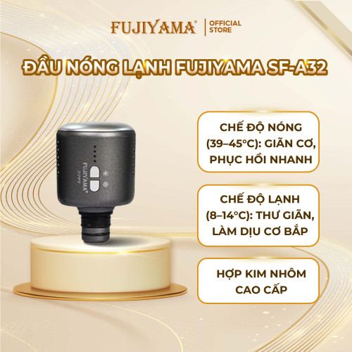 ĐẦU NÓNG  LẠNH (LINH KIỆN RỜI) cho Máy Massage Cầm Tay Fujiyama SF-A32