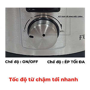  Máy Ép Trái Cây Fujiyama JE962 - Thân Thép Không Gỉ - Công Suất 1000W
