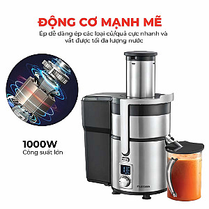  Máy Ép Trái Cây Fujiyama JE962 - Thân Thép Không Gỉ - Công Suất 1000W