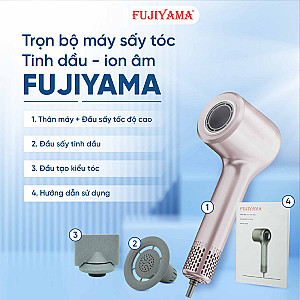Máy Sấy Tóc Tinh Dầu FUJIYAMA H103 - Công Nghệ I-ON âm, Viên Tinh Dầu Dưỡng Tóc