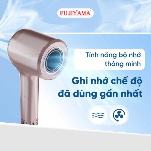 Máy Sấy Tóc Tinh Dầu FUJIYAMA H103 - Công Nghệ I-ON âm, Viên Tinh Dầu Dưỡng Tóc