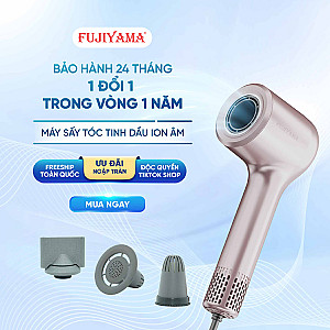 Máy Sấy Tóc Tinh Dầu FUJIYAMA H103 - Công Nghệ I-ON âm, Viên Tinh Dầu Dưỡng Tóc