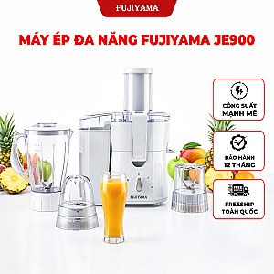 Máy Ép Trái Cây Đa Năng Fujiyama JE900 4 Trong 1 Công Suất 500W Cối 1.5L
