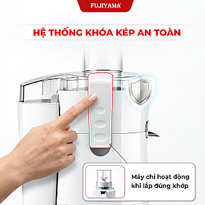 Máy Ép Trái Cây Đa Năng Fujiyama JE900 4 Trong 1 Công Suất 500W Cối 1.5L