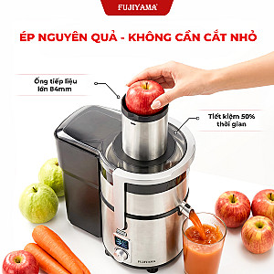Máy Ép Trái Cây Fujiyama JE962 - Thân Thép Không Gỉ - Công Suất 1000W