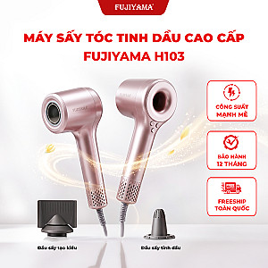 Máy Sấy Tóc Tinh Dầu FUJIYAMA H103 - Công Nghệ I-ON âm, Viên Tinh Dầu Dưỡng Tóc